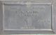 E.M. Wilson Headstone